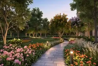 Landscaped Garden at Mana Verdant Terraces